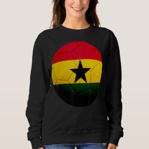 Sweatshirt Ghana Soccer National Ball Ghana Football