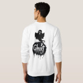 Sweatshirt Ghost – Dark Horror Dripping Text Art (Dos entier)