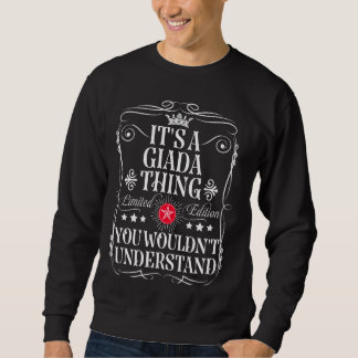 Sweatshirt Giada Nom C'est une Giada que vous ne comprendriez