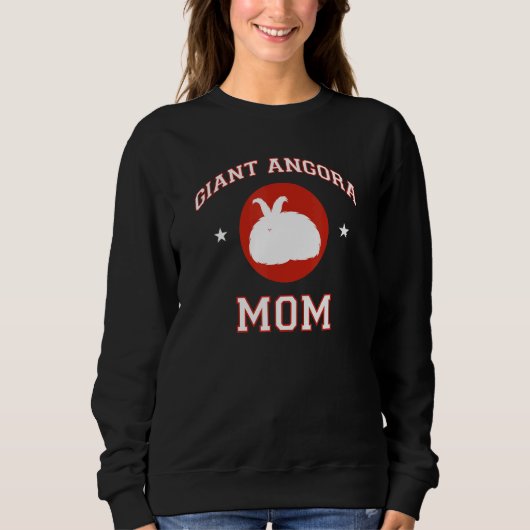 Sweatshirt Giant Angora Rabbit Maman (Devant)