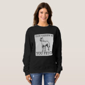 Sweatshirt Giant Schnauzer funny dog lover gift Premium (Devant entier)