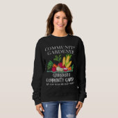 Sweatshirt Gibbsboro Community Garden Semences de semis et Re (Devant entier)