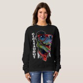 Sweatshirt Gigiasaurus Rex Dinosaur Gigi Saurus Family Matchi (Devant entier)