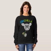 Sweatshirt Ginchilla Pour Gin Tonic Gintonic Alcool (Devant entier)