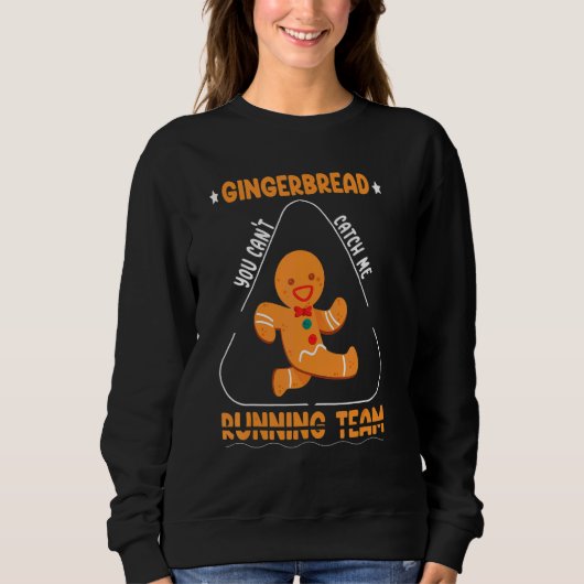 Sweatshirt Gingerbread Christmas Cookie Baking Holiday Costum (Devant)