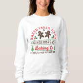 Sweatshirt Gingerbread Cookies Noël (Devant)