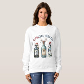 Sweatshirt Gingle Bells femmes (Devant entier)