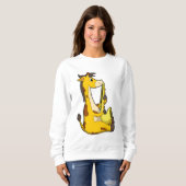 Sweatshirt Girafe at Music with Saxophone.PNG (Devant entier)