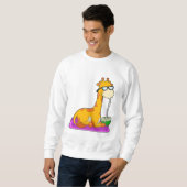 Sweatshirt Girafe avec Noix de Coco (Devant entier)