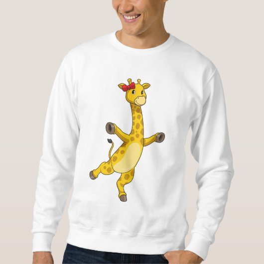Sweatshirt Girafe avec Ruban (Devant)