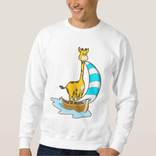 Sweatshirt Girafe avec voilier