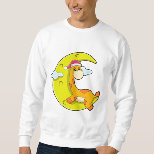 Sweatshirt Girafe chez Sleeping with Moon (Devant)