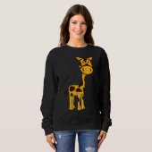 Sweatshirt Girafe de Cute (Devant entier)