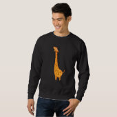 Sweatshirt Girafe nouveau-né (Devant entier)