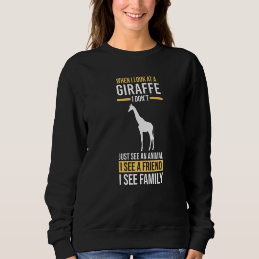 Sweatshirt Giraffe 1 (Devant)