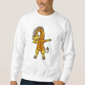 Sweatshirt Giraffe à Hip hop Dance Dab (Devant)