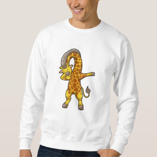 Sweatshirt Giraffe à Hip hop Dance Dab (Devant)