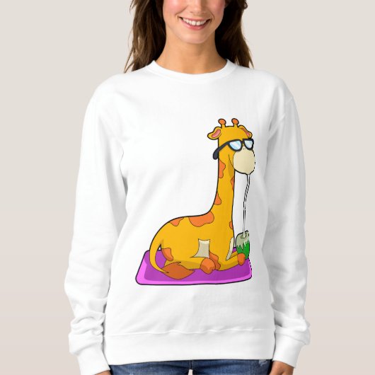 Sweatshirt Giraffe à la noix de coco (Devant)