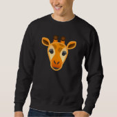 Sweatshirt Giraffe Animal Africain Giraffe (Devant)