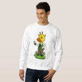 Sweatshirt Giraffe avec mobile (Devant entier)