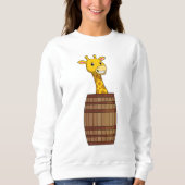 Sweatshirt Giraffe avec tonneau (Devant)