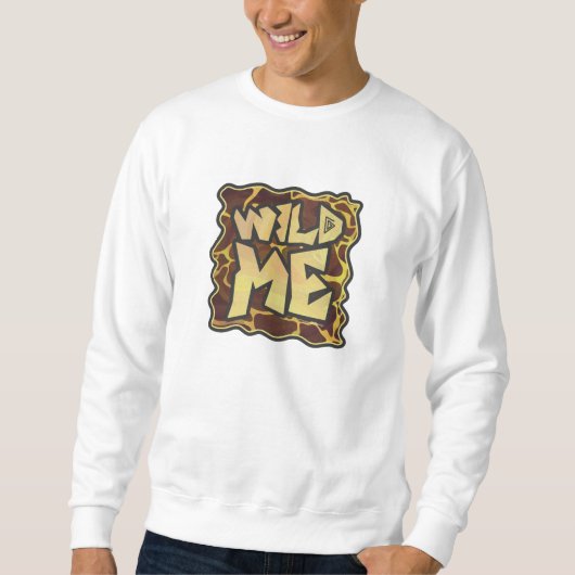 Sweatshirt Giraffe Brown et jaune (Devant)