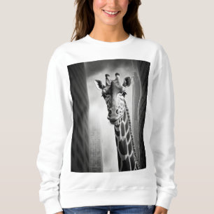 Sweatshirt Giraffe dans une cityscape