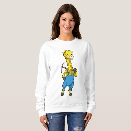 Sweatshirt Giraffe de Miner (Devant entier)