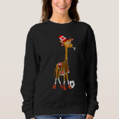 Sweatshirt Giraffe fan Canada (Devant)