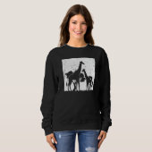 Sweatshirt Giraffes African Giraffe Zoo Animal Giraffe   (Devant entier)