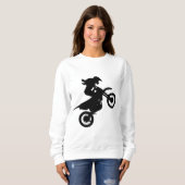 Sweatshirt Girl Dirt Bike (Devant entier)