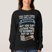 Sweatshirt Girl from Avignon  Relocation From Avignon (Devant)
