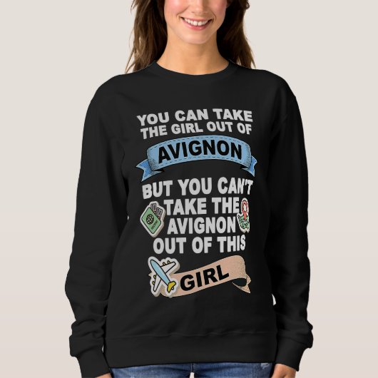 Sweatshirt Girl from Avignon  Relocation From Avignon (Devant)