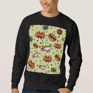 Sweatshirt Girls Boys Patch Art Vintage