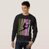 Sweatshirt Girls Dances Dance Cute Colors Classical Grandaugh (Devant entier)