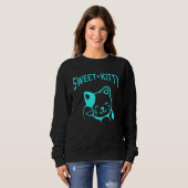 Sweatshirt Girls Kitty Cat (Devant entier)