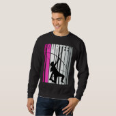 Sweatshirt Girls Pinky Archery 14th Birthday Bow Arrow Archer (Devant entier)