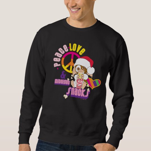 Sweatshirt Gizmo | Peace Love & Midnight Snacks (Devant)