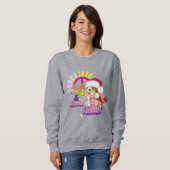 Sweatshirt Gizmo | Peace Love & Midnight Snacks (Devant entier)