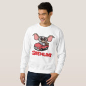 Sweatshirt Gizmo | Pilote comique mite (Devant entier)