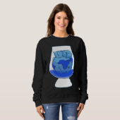 Sweatshirt Glaces Terre Océan (Devant entier)