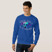 Sweatshirt glacière qu'un chien (Devant entier)