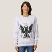 Sweatshirt Glasya libère les ailes de la Goétie (Devant entier)