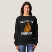 Sweatshirt Glazed & Confused Pottery Ceramic For Pot Artists (Devant entier)