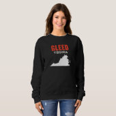 Sweatshirt Gleed Washington USA State America Travel Washingt (Devant entier)