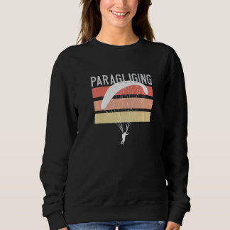 Sweatshirt Gleitschirm Fallschirmspringer Gleitschirm