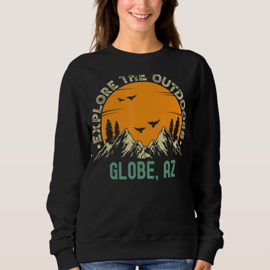 Sweatshirt Globe Arizona Explorez L'Extérieur (Devant)