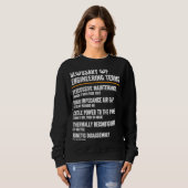 Sweatshirt Glossaire des termes techniques Définition de l'in (Devant entier)