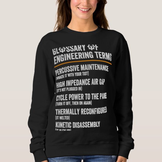 Sweatshirt Glossaire des termes techniques Définition de l'in (Devant)