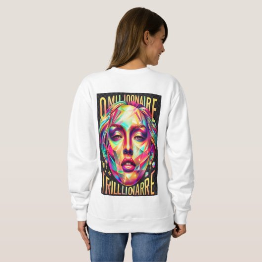 Sweatshirt 💎 ✨ "Glow Gemstone" ✨ 💎 (Dos entier)